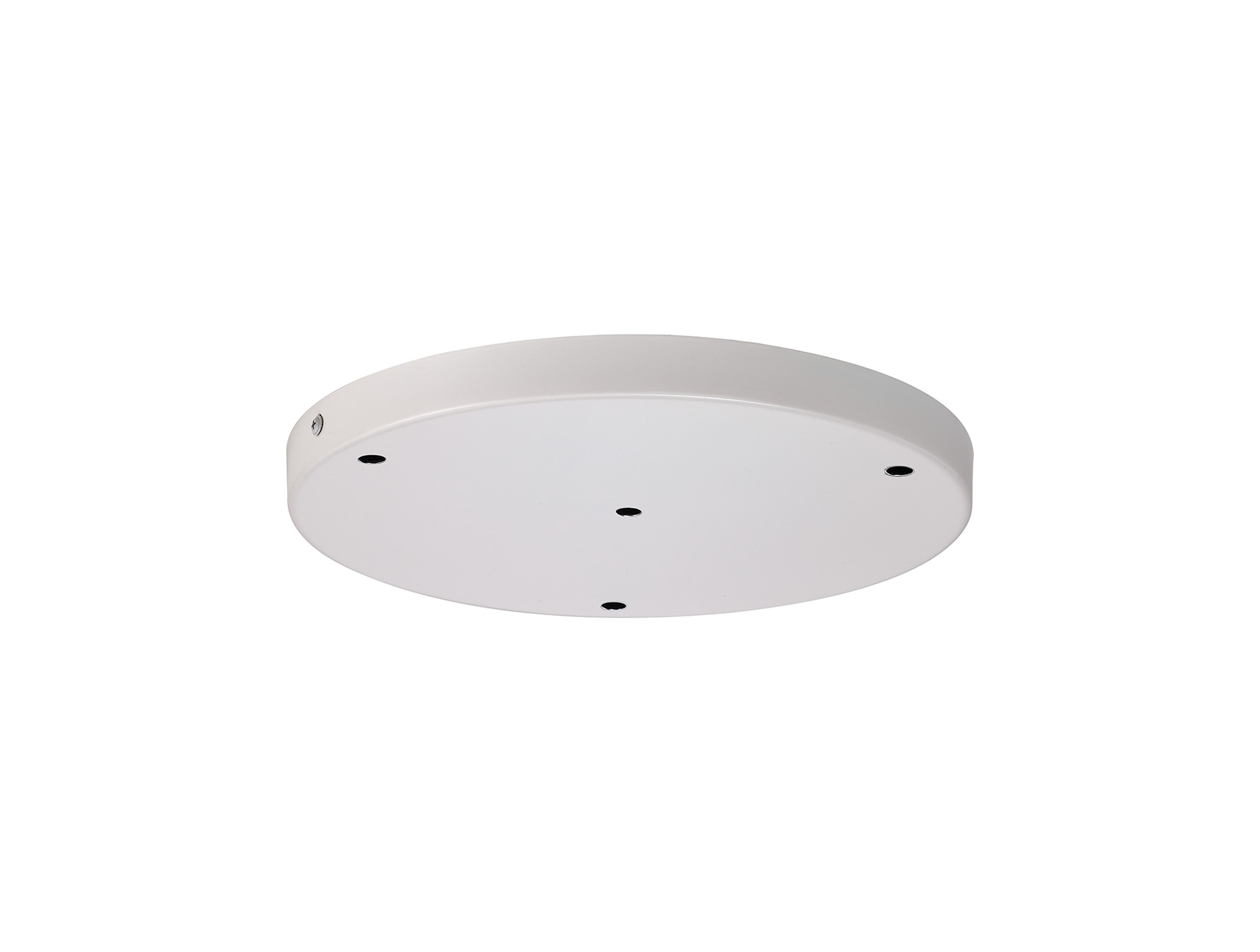 D0829WH  Hayes 4 Hole 28cm Round Ceiling Plate White